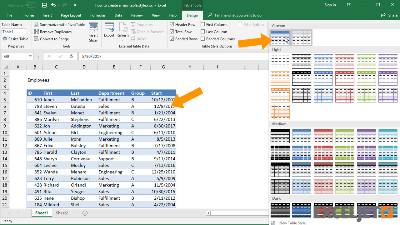 using-table-styles-in-word